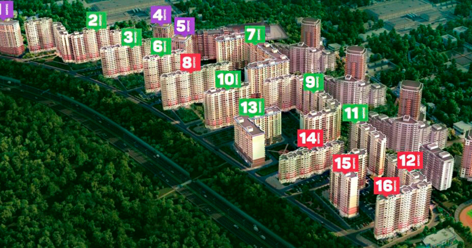 Микрорайон Восточный-2, 3, Звенигород